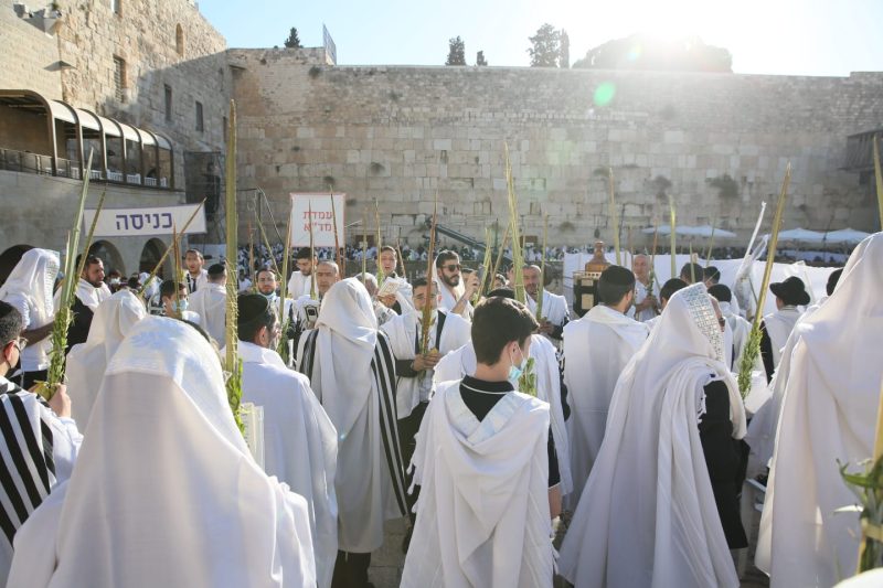 ברכת כהנים צילום הקרן למורשת הכותל המערבי (3)