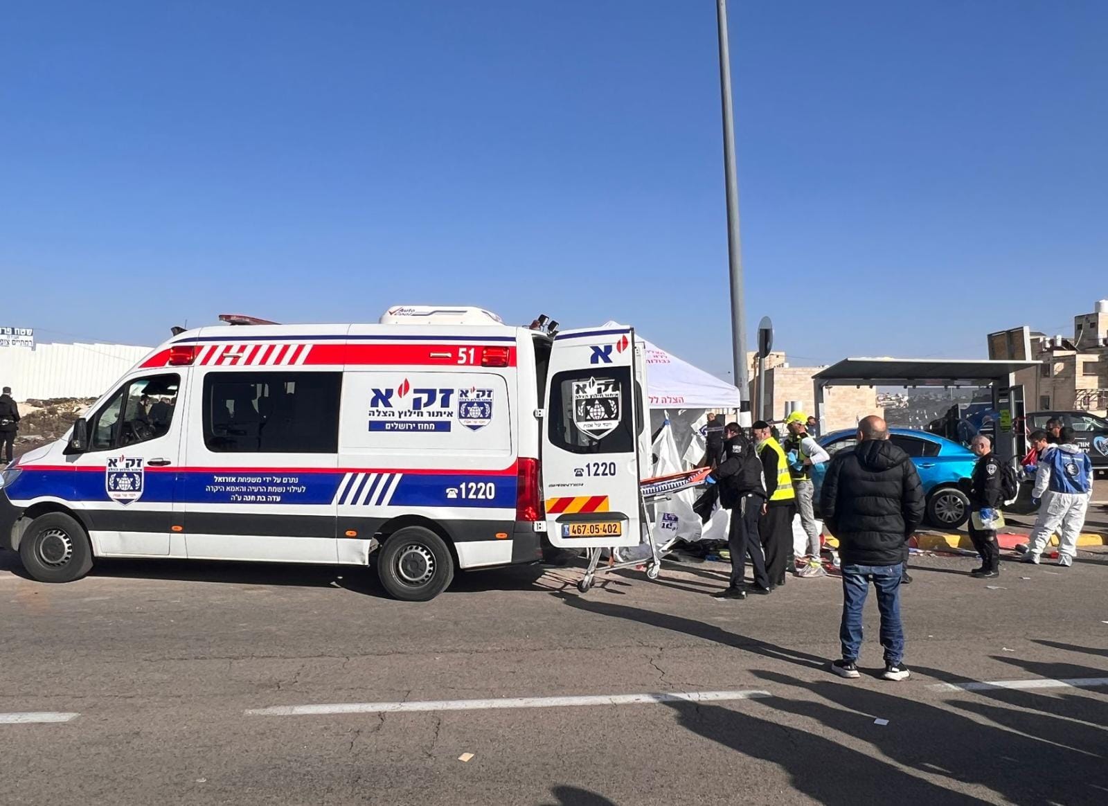 פיגוע הדריסה ברמות: "האמא הסתכלה ושאלה 'הבן שלי בחיים?'" – המונולוג המצמרר של מתנדב זק"א