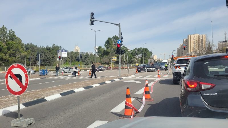 יום של הפגנות בירושלים: כעת – רחוב קפלן נסגר לתנועת כלי רכב. חסימות נוספות בקרוב