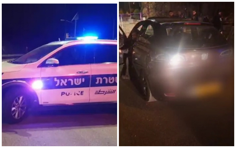 הרכב שנתפס על ידי המשטרה (צילום: דוברות המשטרה)